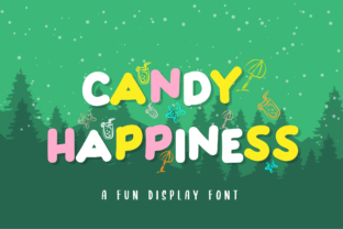 Candy Happiness: A Playful Display Font