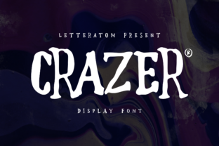 Crazer: A Bold and Playful Font for Unique Design Projects