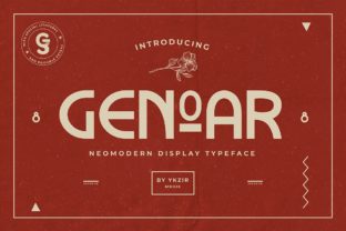 Genoar: Where Neo-Modern Typography Meets Timeless Clarity