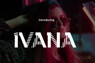 Ivana: A Bold Display Font That Makes Design Ideas Stand Out