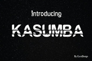 Kasumba: A Bold, Fun Display Font