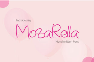 Mozarella: A Sweet and Charming Display Font