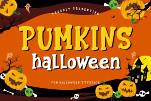 Pumkins Halloween: Bold & Spooky Design