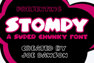 Stompy: A Bold, Cartoonish Font for Creative Projects