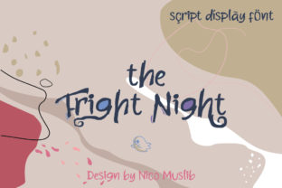 The Fright Night: A Bold and Spooky Font for Impactful Designs