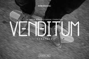Venditum: A Display Font That Commands Attention—Without Saying a Word