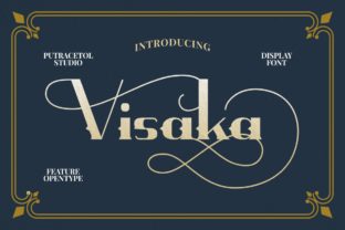 Visaka: A Font That Brings Life and Energy to Your Work